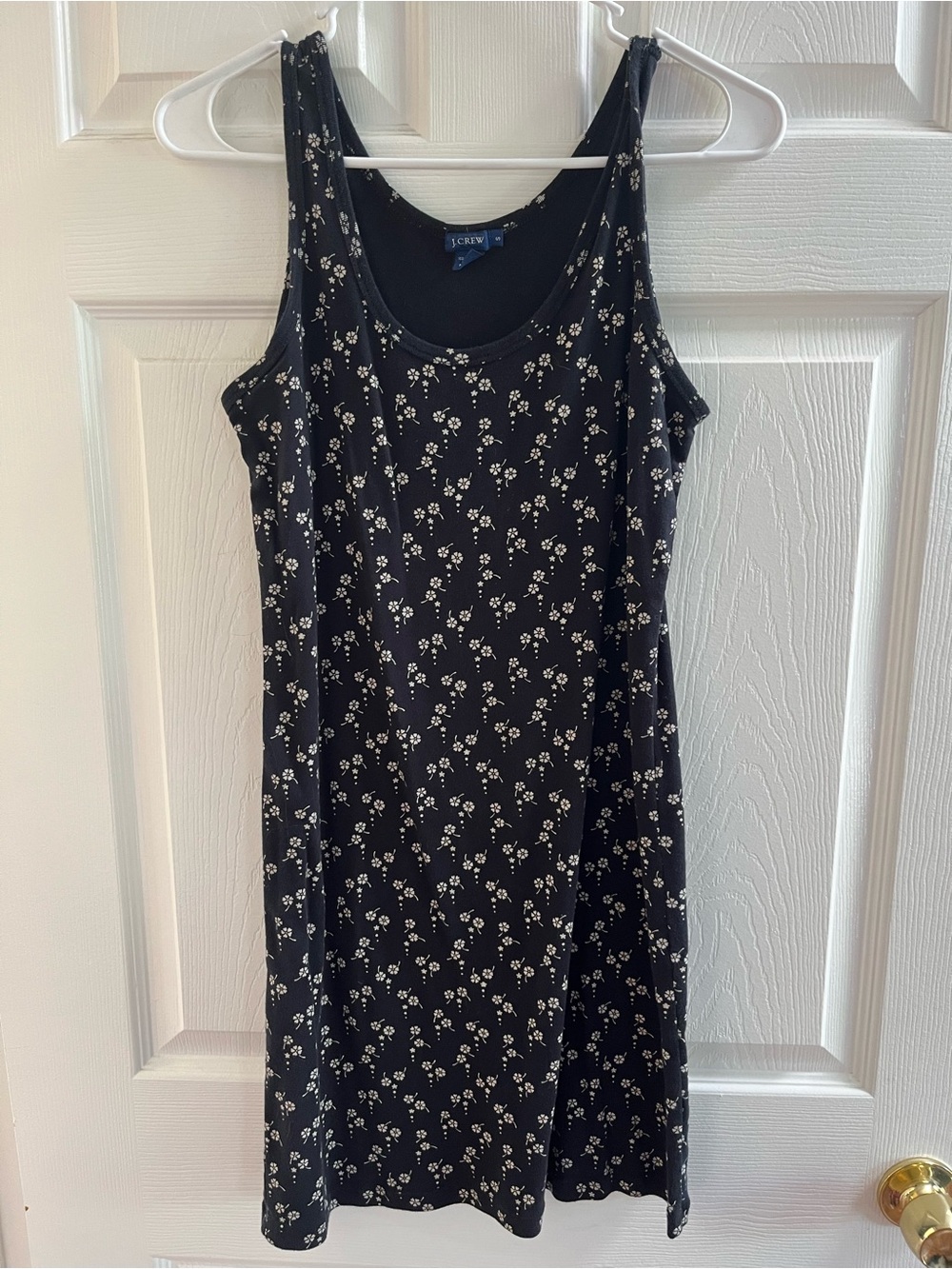 Vintage J Crew Cotton Floral Mini Dress